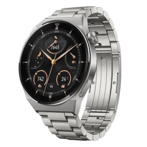 HUAWEI Watch GT 3 Pro Smartwatch Light Titanium Case Strap 46mm Silver