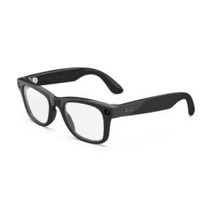 Meta Ray-ban Wayfarer (Gen 2) Matt Black - Clear