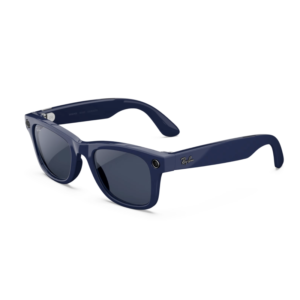 Meta Ray-ban Wayfarer (Gen 2) Shiny Cosmic Blue - Clear to Sapphire Transitions®